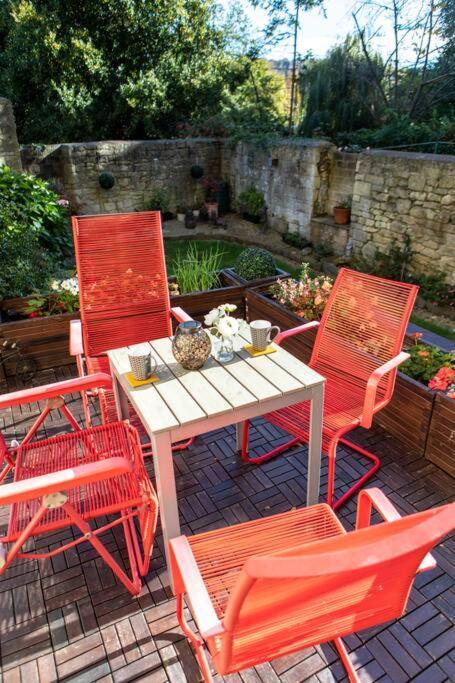 Georgian House Garden Apartment Bath Exterior photo